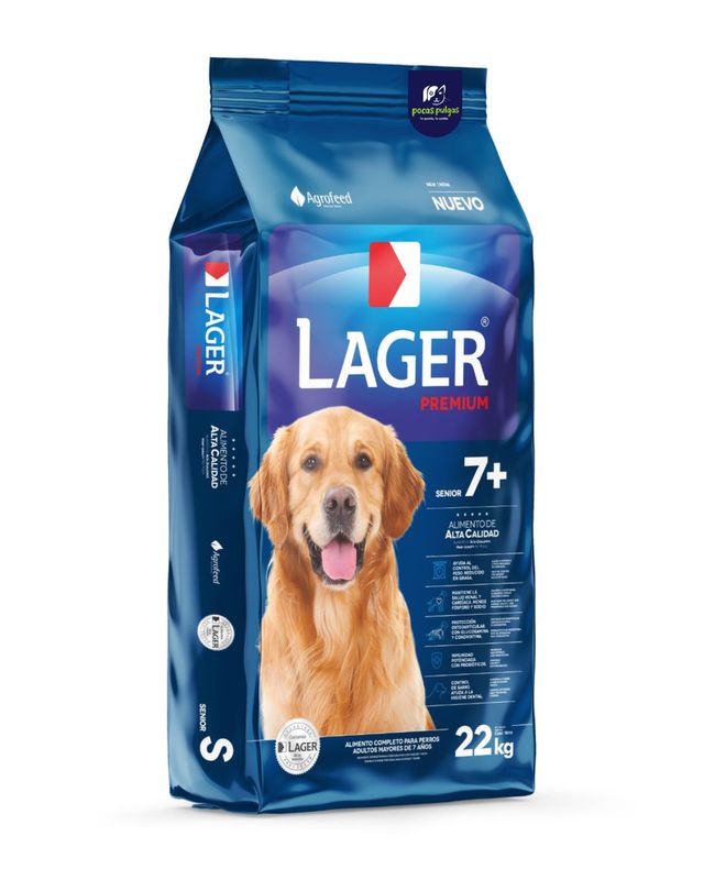 LAGER PERRO SENIOR 22 KG
