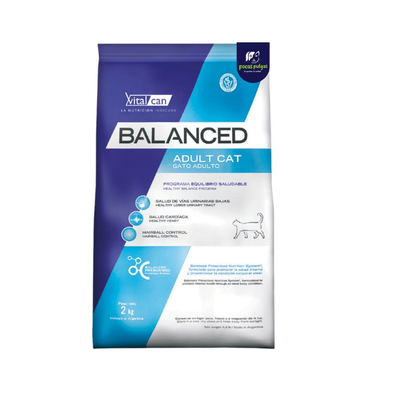 BALANCED CAT ADULTO 7,5KG