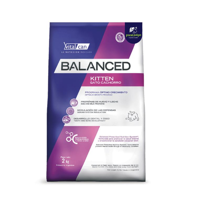 BALANCED CAT KITTEN 7,5KG