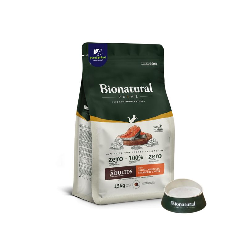 BIONATURAL GATO ADULTO 1.5 KG