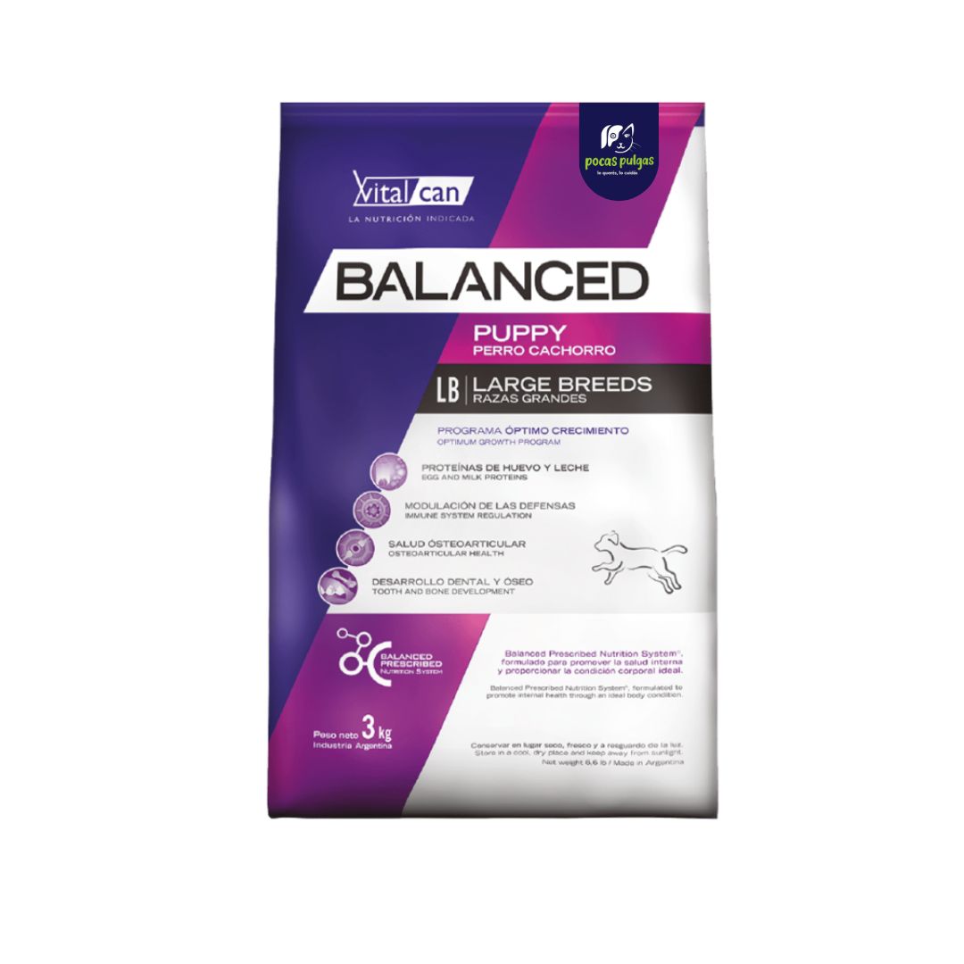 BALANCED DOG PUPPY LARGE BREED 20KG