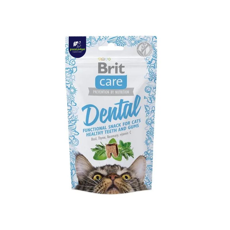 SNACK DENTAL BRIT CARE CAT  50 GS
