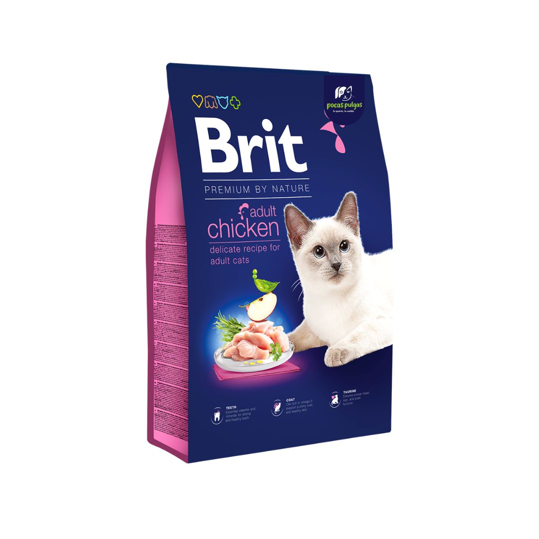 BRIT PREMIUM BY NATURE CAT CHICKEN 1.5 KG