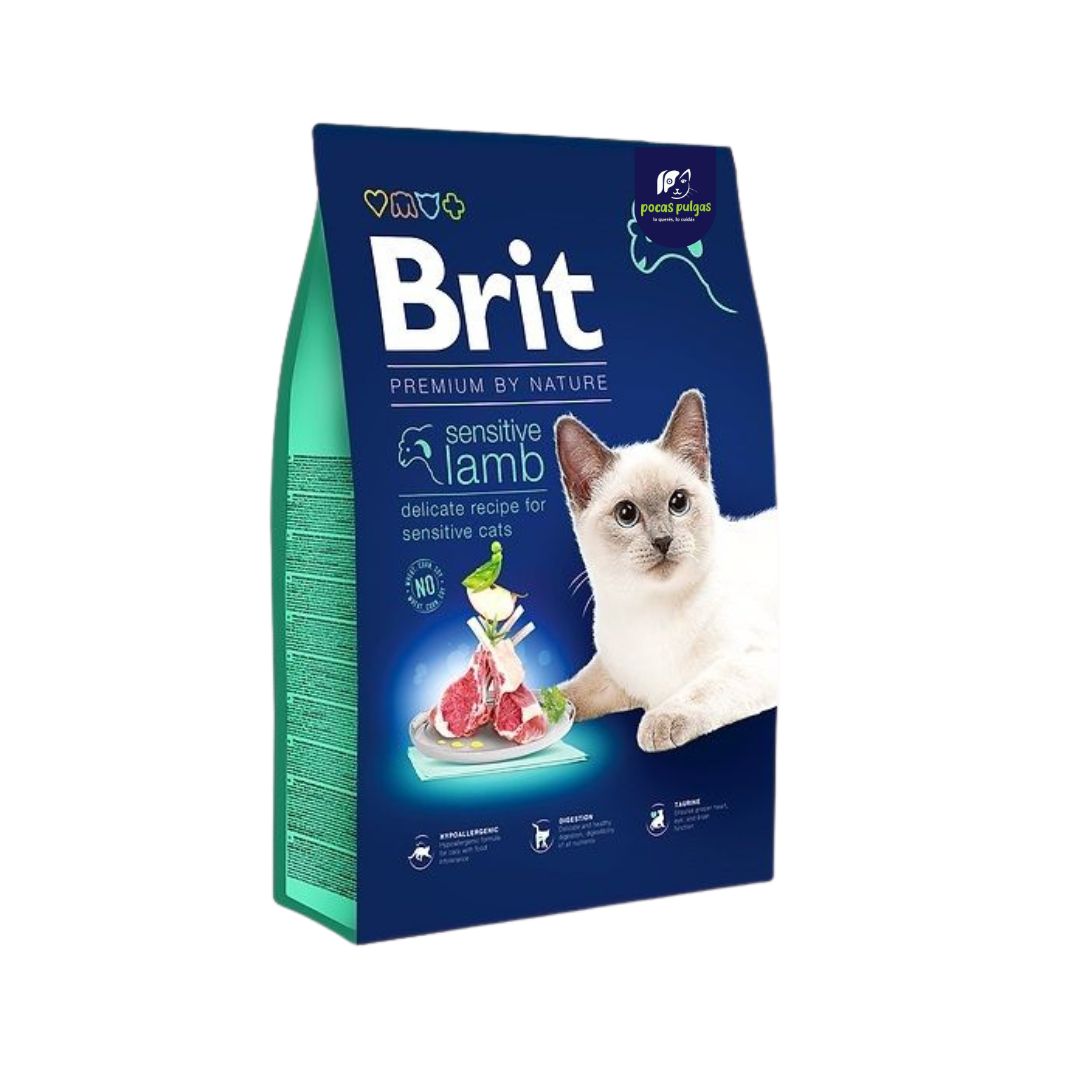 Brit Premium By Nature Cat Sensitive Cordero 1.5KG