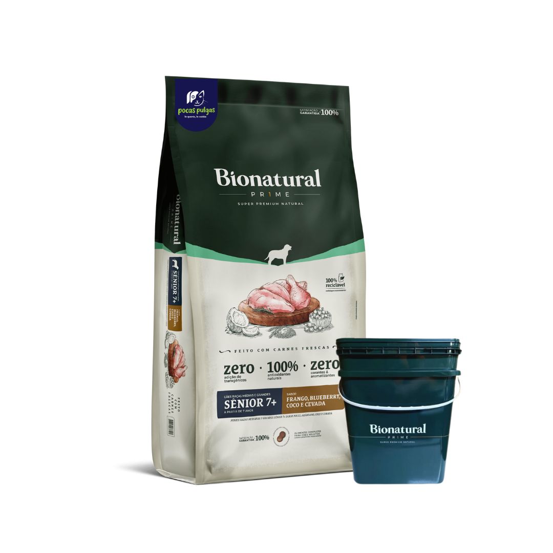 BIONATURAL SENIOR RAZAS MEDIANAS Y GRANDES 15 KG