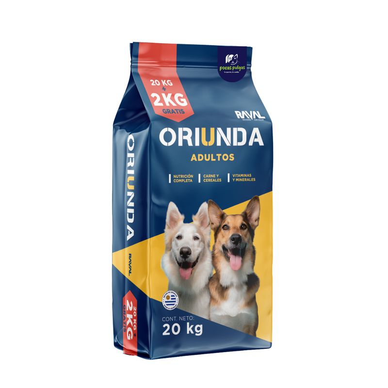 ORIUNDA PERRO ADULTO 22KG