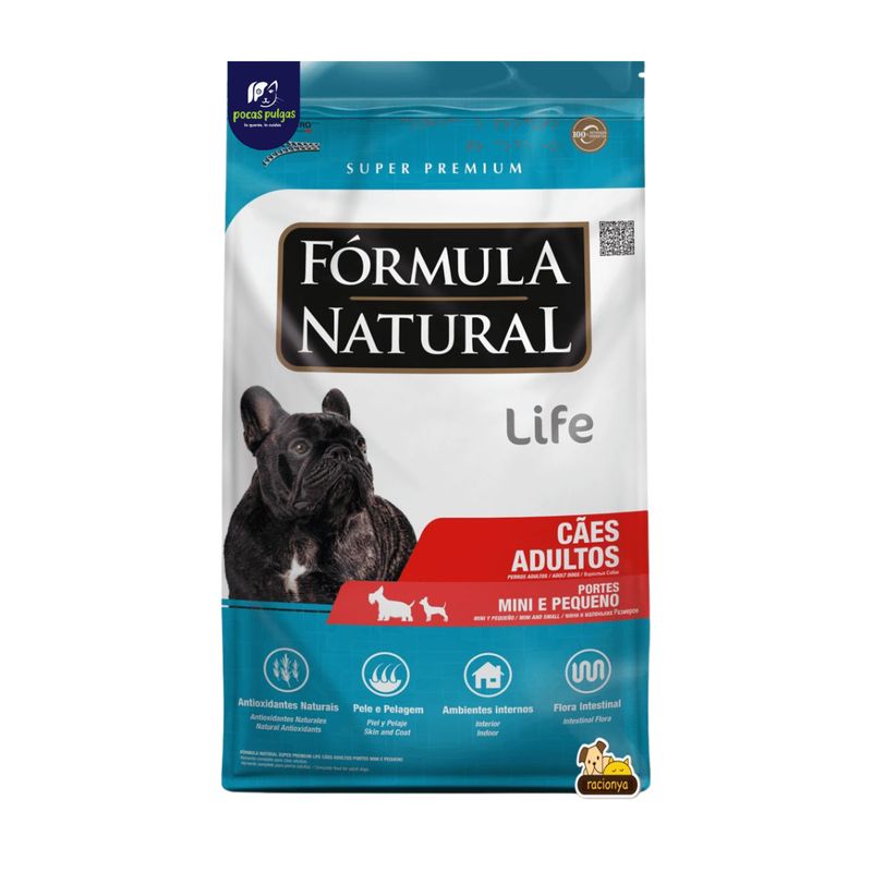 FORMULA NATURAL LIFE ADULTO RAZA PEQUEÑA 7 KG