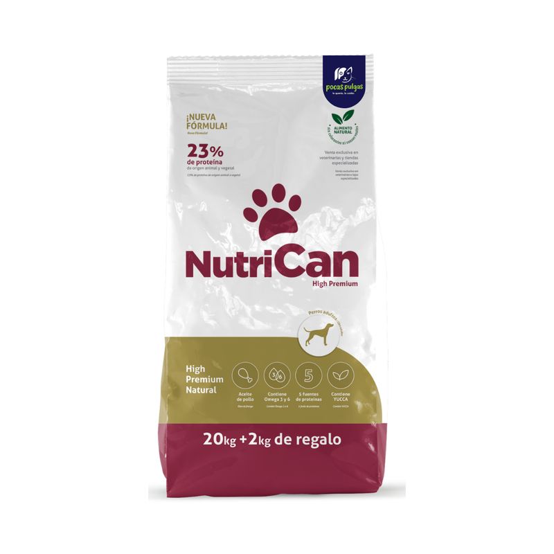 NUTRICAN ADULTO 20+2 KG