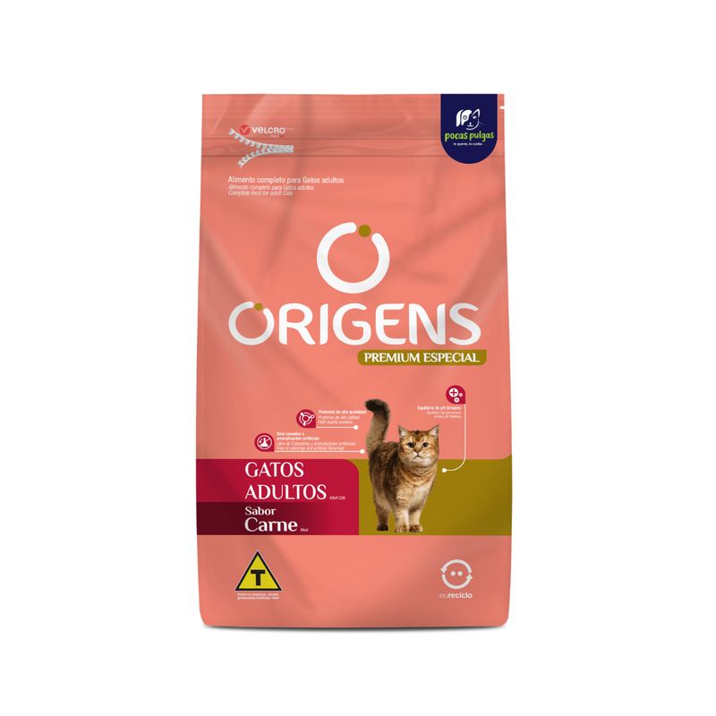 ORIGENS PREMIUM ESPECIAL GATO ADULTO CARNE 10 KG