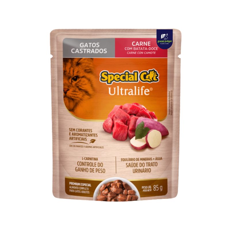 SOBRES SPECIAL CAT CASTRADO CARNE