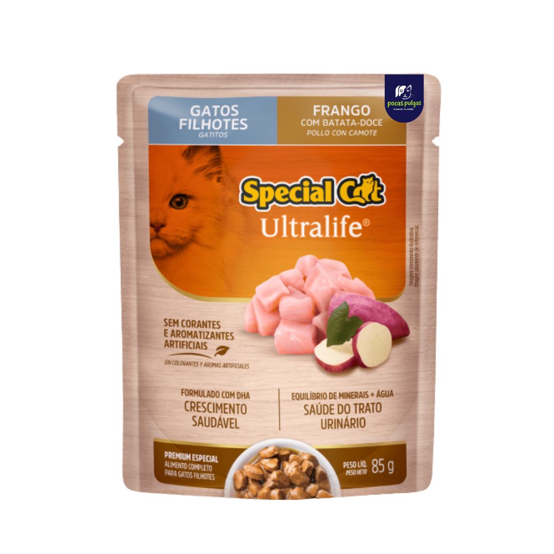 SOBRE SPECIAL CAT KITTEN POLLO