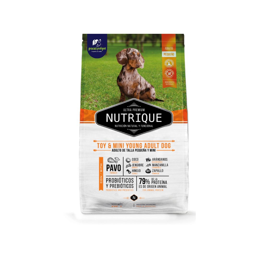 NUTRIQUE TOY Y MINI YOUNG ADULT DOG 3 KG