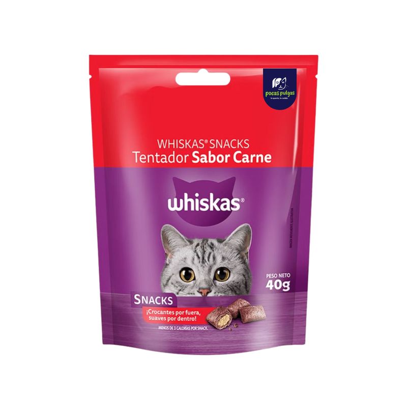 WHISKAS SNACK SABOR CARNE