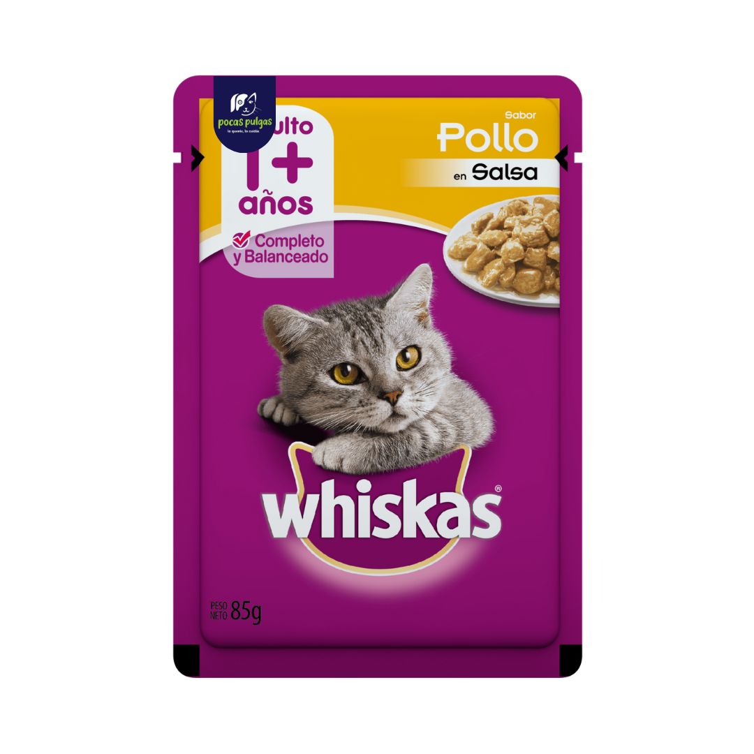 SOBRE WHISKAS POLLO  85 GS