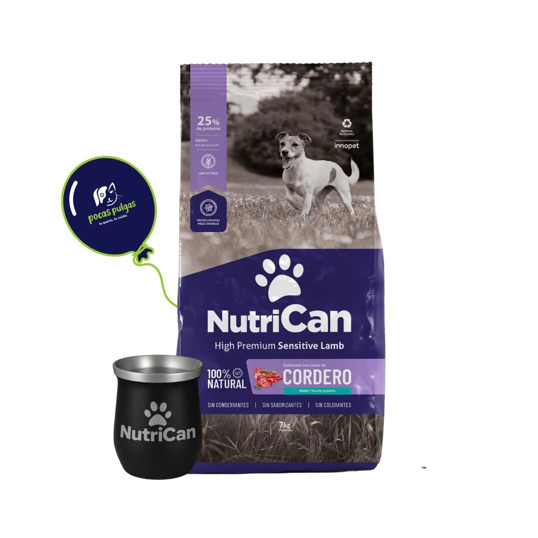NUTRICAN ADULTO RAZA PEQUEÑA SABOR CORDERO 7 KG