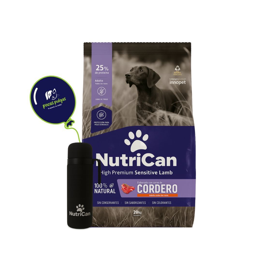 NUTRICAN ADULTO SABOR CORDERO 20 KG