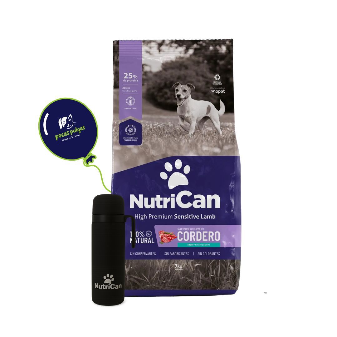 NUTRICAN ADULTO RAZA PEQUEÑA SABOR CORDERO 7 KG
