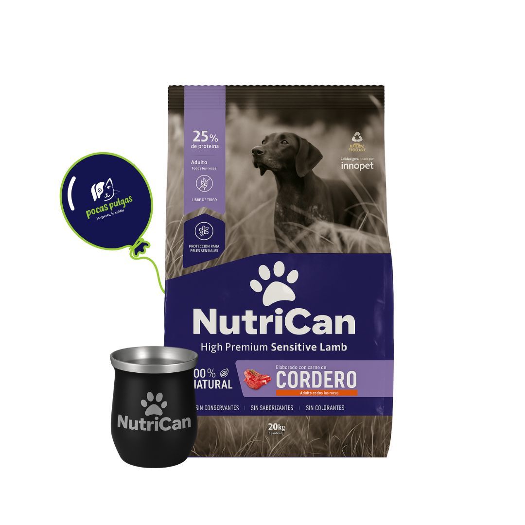 NUTRICAN ADULTO SABOR CORDERO 20 KG