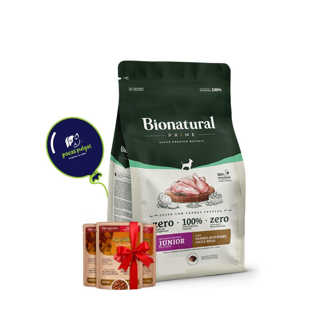 BIONATURAL JUNIOR RAZA PEQUEÑA 2.5 KG
