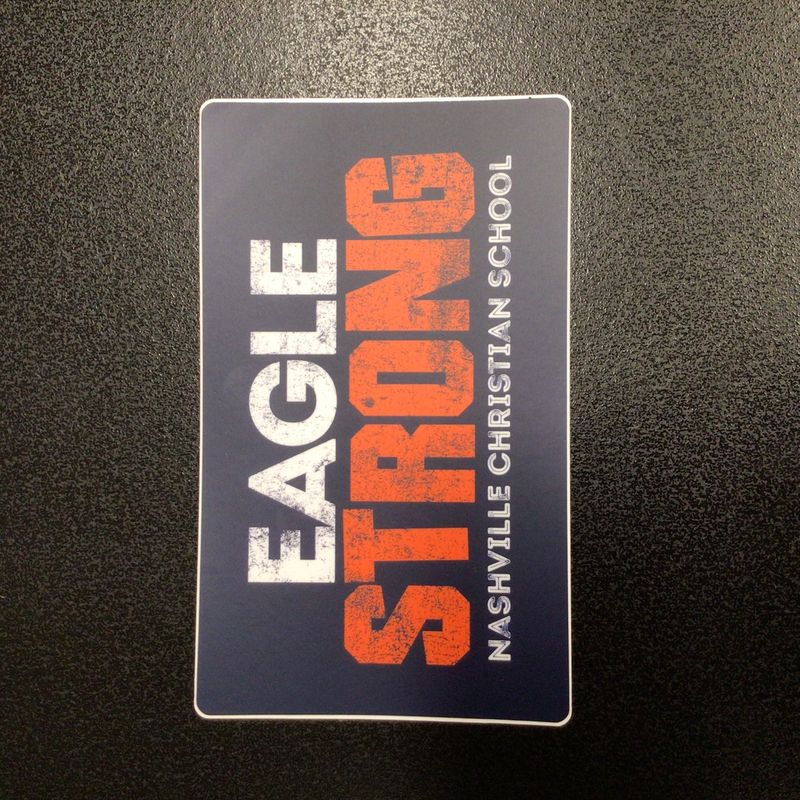Eagle Strong Sticker