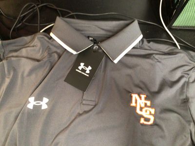 2024 UA Gray Tipped Polo