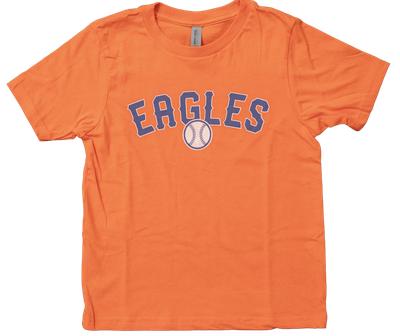 Orange Eagles Baseball T-Shirt