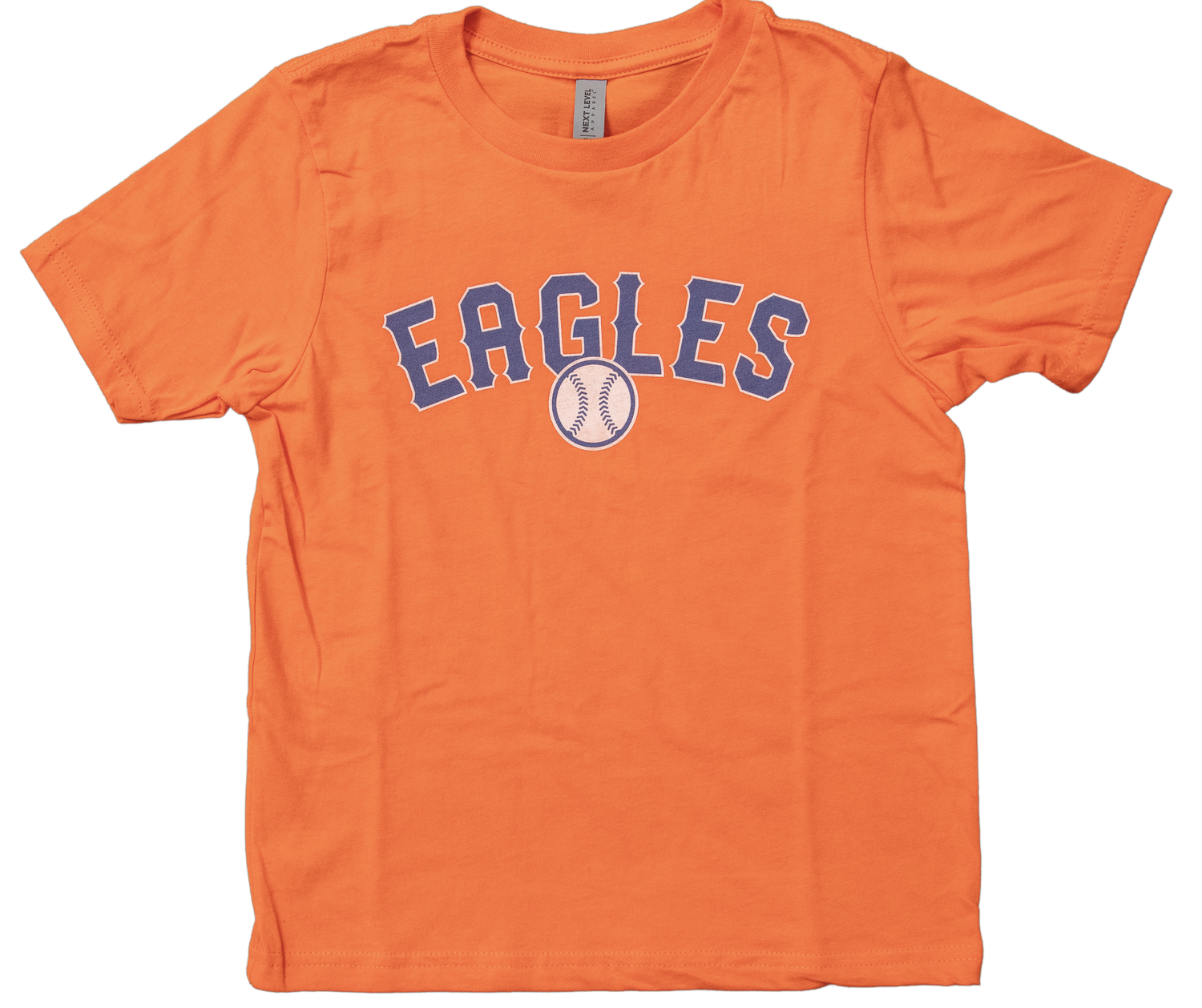 Youth Orange Eagles Baseball T-Shirt