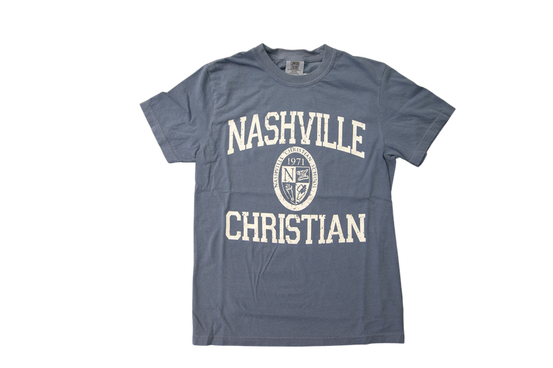 Blue Jean Vintage Crest T-Shirt