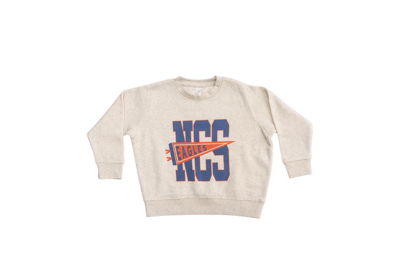 Natural Heather Banner Crew