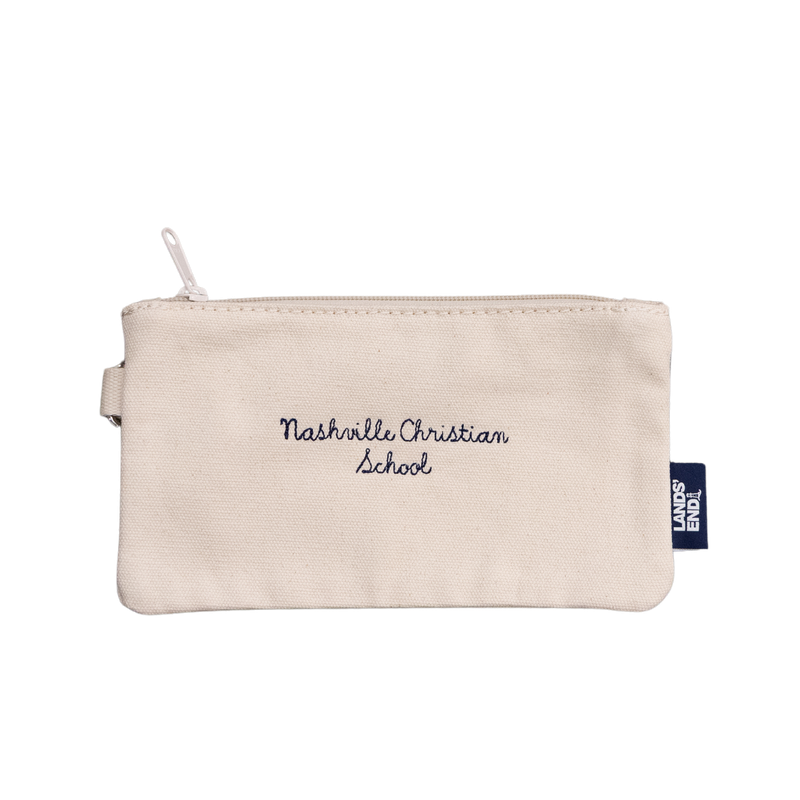 Lands End Small Canvas Pouch