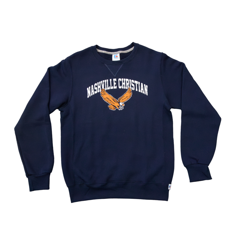 Navy Vintage Flying Eagle Sweatshirt
