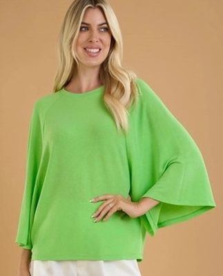 StyleUSA | Top 39 | Dolman Sleeve, Size: Small