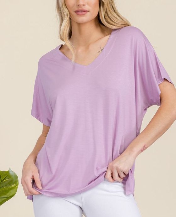 Yelete | Top | V-neck Tee