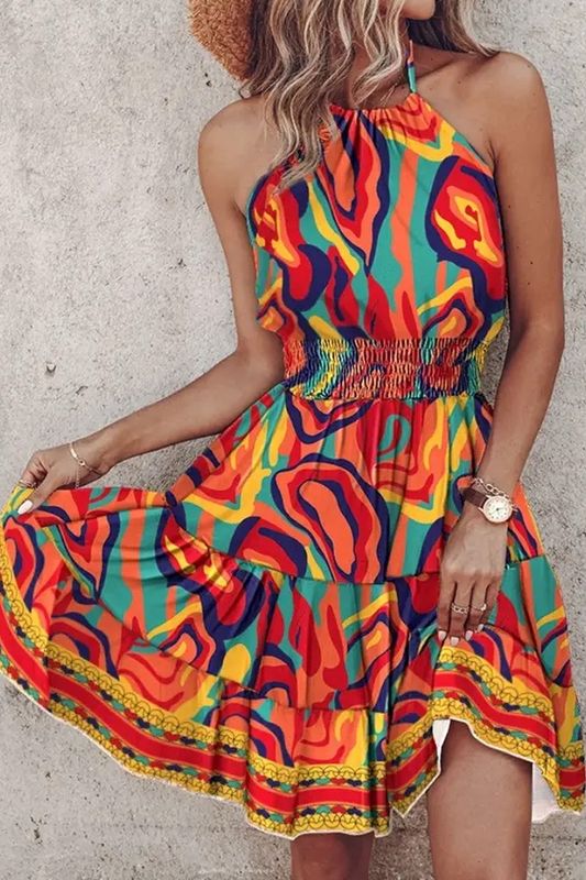Lily | Dress | Geometric Waves