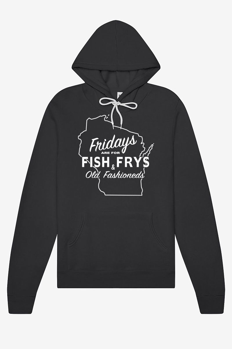 Bella+Canvas | Hoodie | Heather Black | Fish Frys
