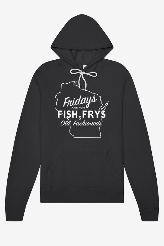 Bella+Canvas | Hoodie | Heather Black | Fish Frys