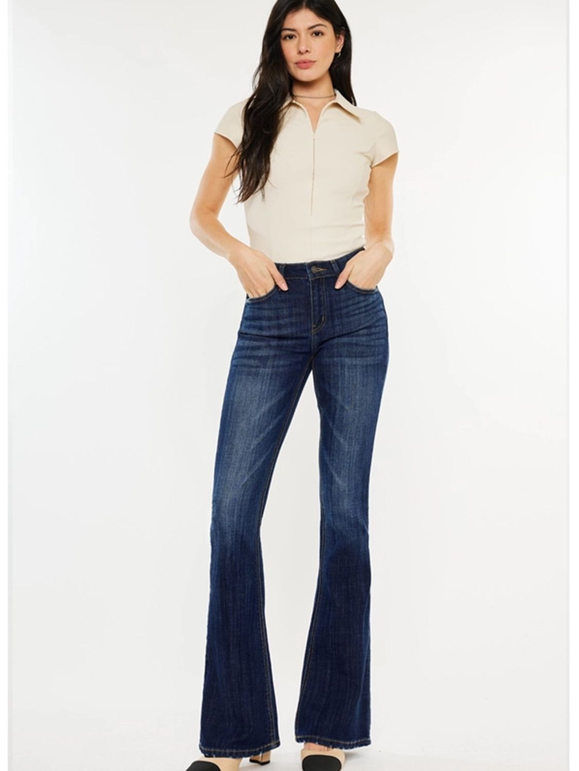 KanCan | Pant | Blue Denim Mid-Rise