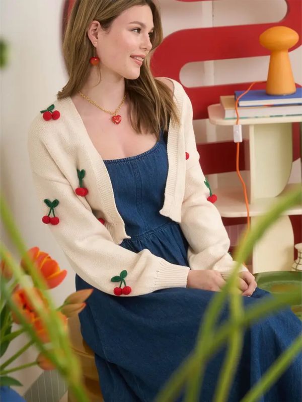 Blu Pepper | Top | Cherry Cardigan