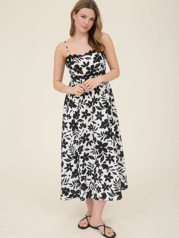 Blu Pepper | Dress | Black Floral