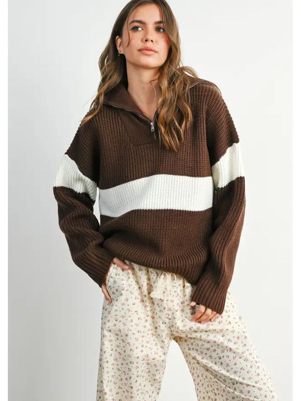 Buttermelon | Sweater | Chocolate Ivory