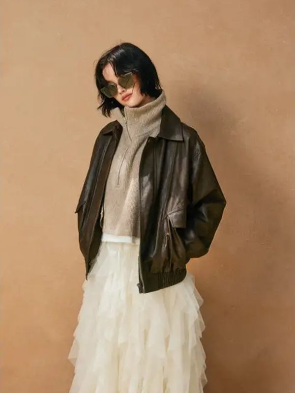 Dress Forum | Jacket | Espresso Bomber