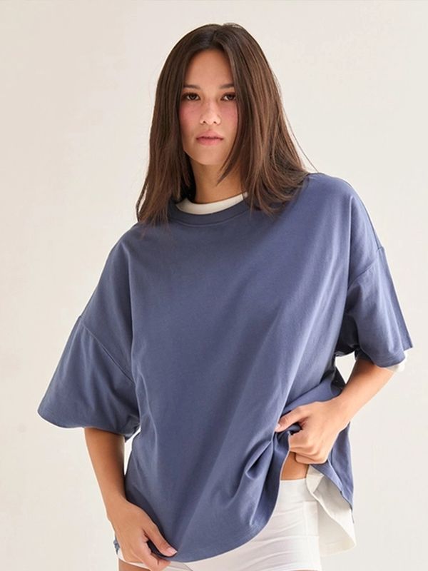 HYFVE | Top | Dusty Blue Crew