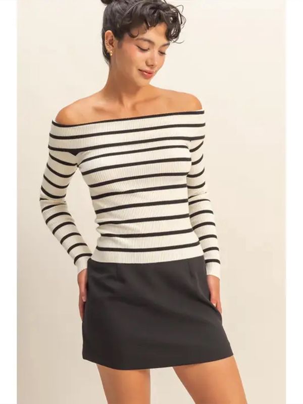 HYFVE | Top | Off-Shoulder White