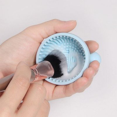 Silicone small ball washing bowl, beauty cleaning tool.