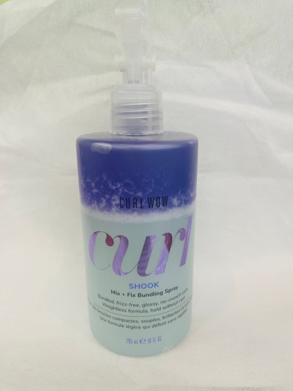 COLOR WOW Curl Wow Shook Mix + Fix Bundling Spray â€“ Shake-to-activate spray combines powerful hydrators MSRP $38.00