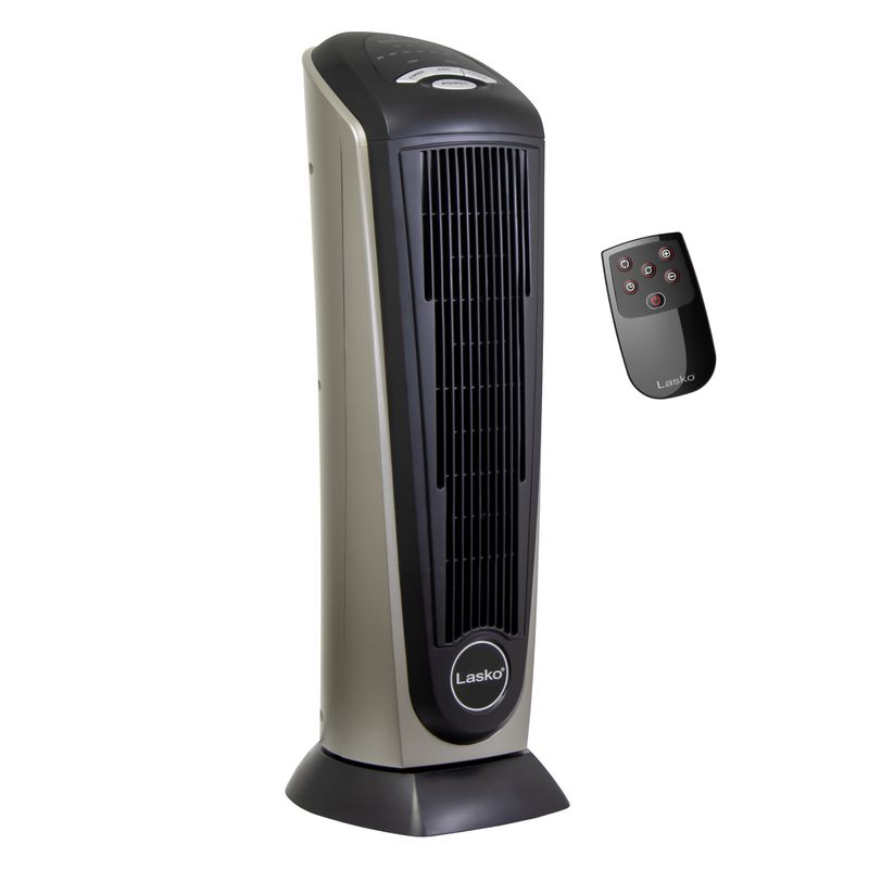 Lasko Oscillating Digital Ceramic Tower Heater for Home with Overheat Protection, Timer and Remote Control, 22.75 Inches MSRP $74.99