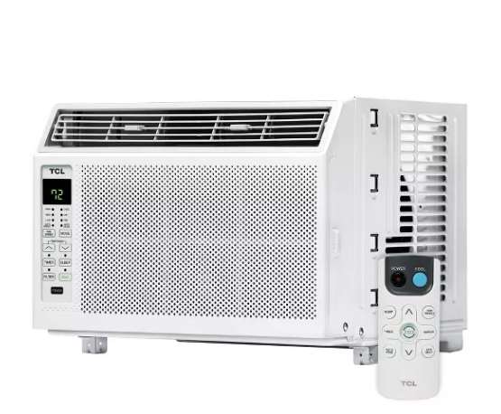 TCL 6000 BTU Window Air Conditioner Fan and Dehumidifier 250sqft Remote Control (H6W23W)