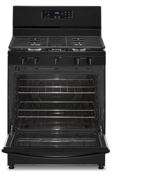 WHIRLPOOL 5 BURNER GAS RANGE STOVE