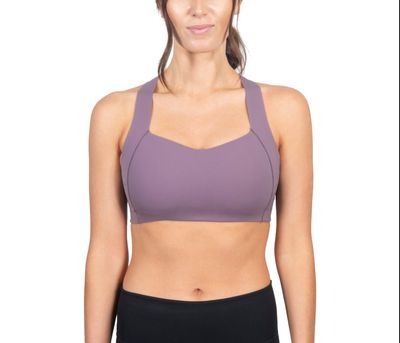 RHONE PURPLE DEFY BRA