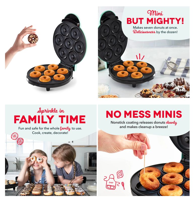 Dash express mini donut maker